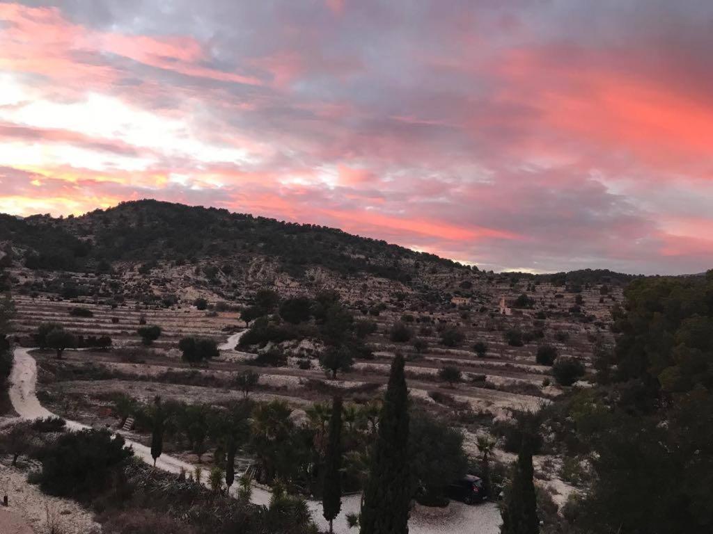 Finca Las Estrellas Relleu Kültér fotó